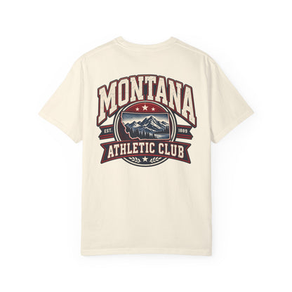 Montana Athletic Club Unisex Comfort Color 1717 Streetwear Graphic Tee
