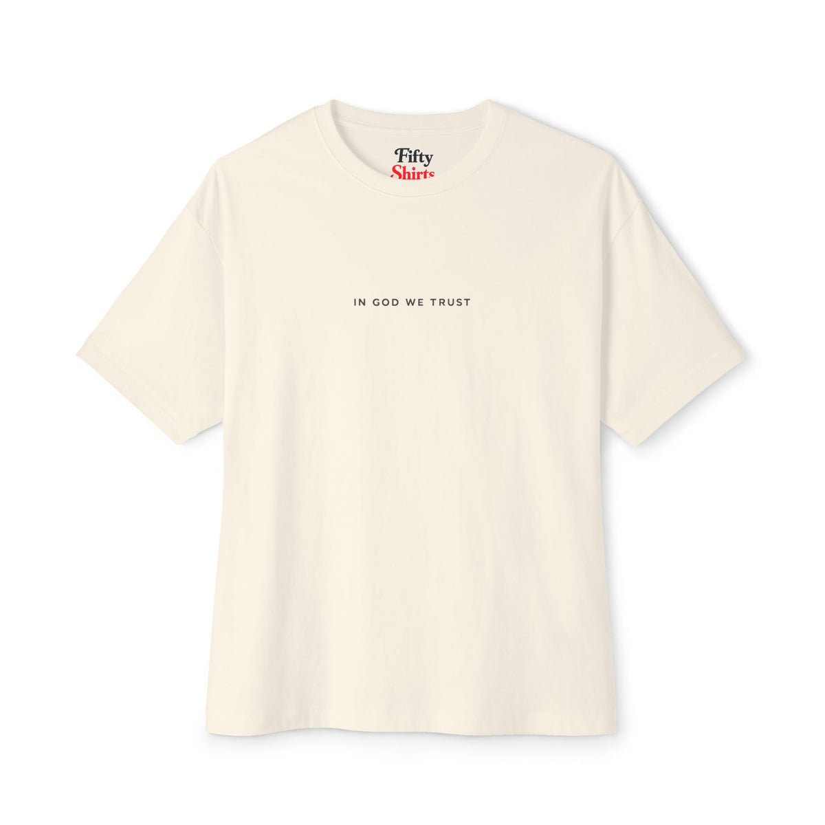 Indiana All State In God We Trust Unisex Casual Oversized Boxy Tee