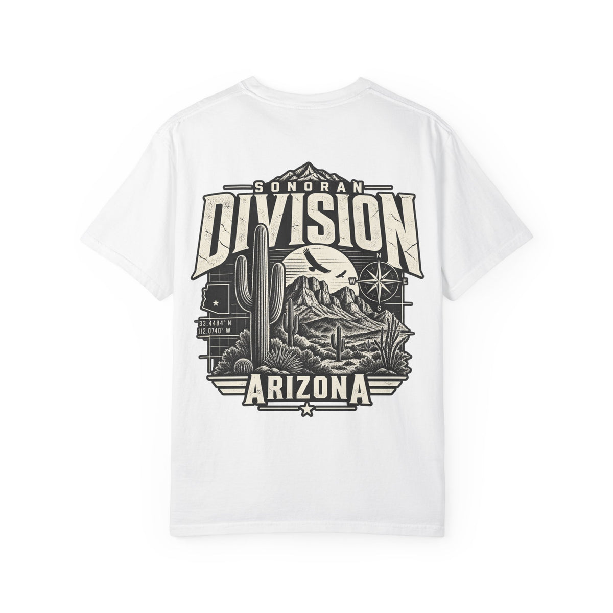Arizona Sonoran Division  Unisex Comfort Color 1717 Streetwear Graphic Tee
