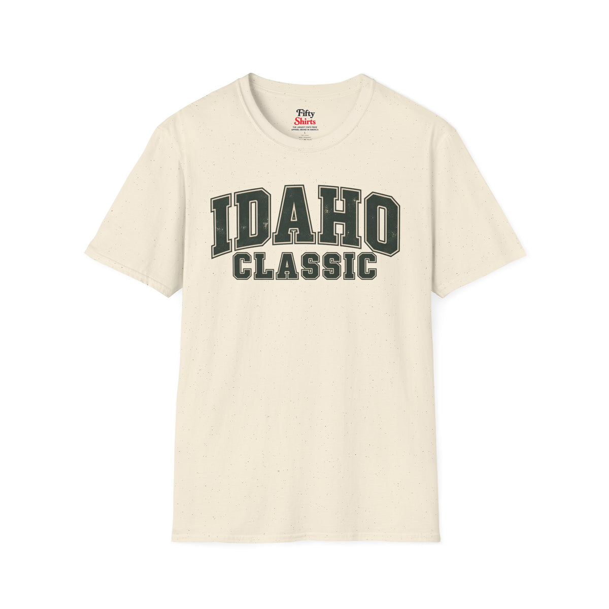 Idaho Classic Unisex Softstyle T Shirt State Name Graphic Tee
