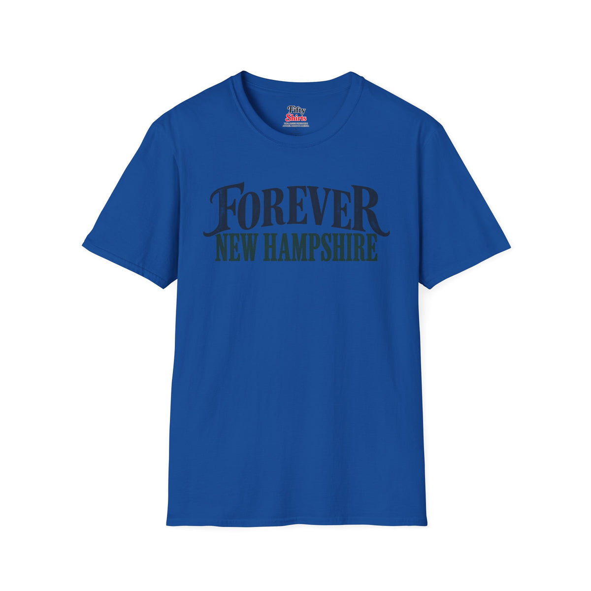 Forever New Hampshire Unisex Softstyle T Shirt State Name Graphic Tee