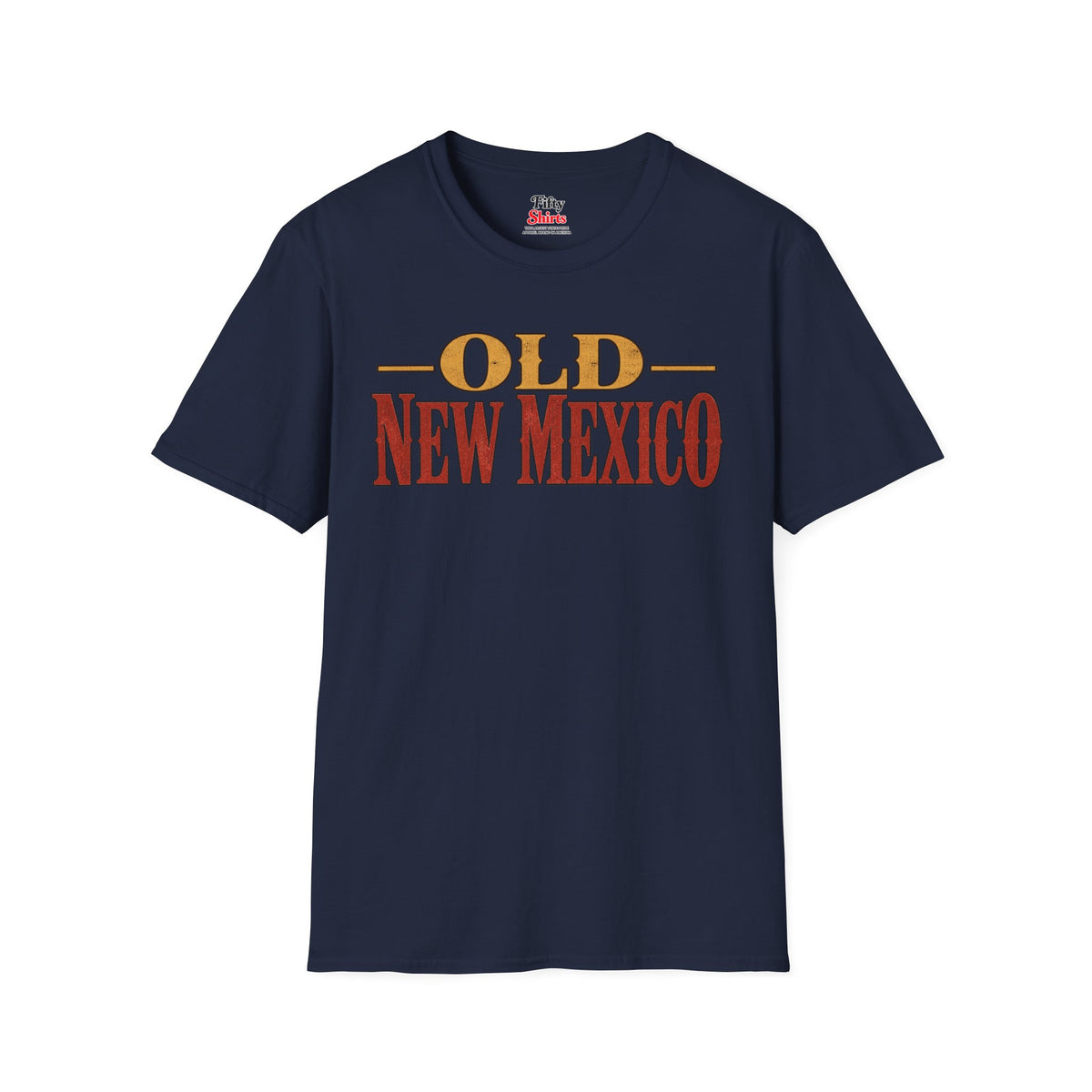 Old New Mexico Unisex Softstyle T Shirt State Name Graphic Tee