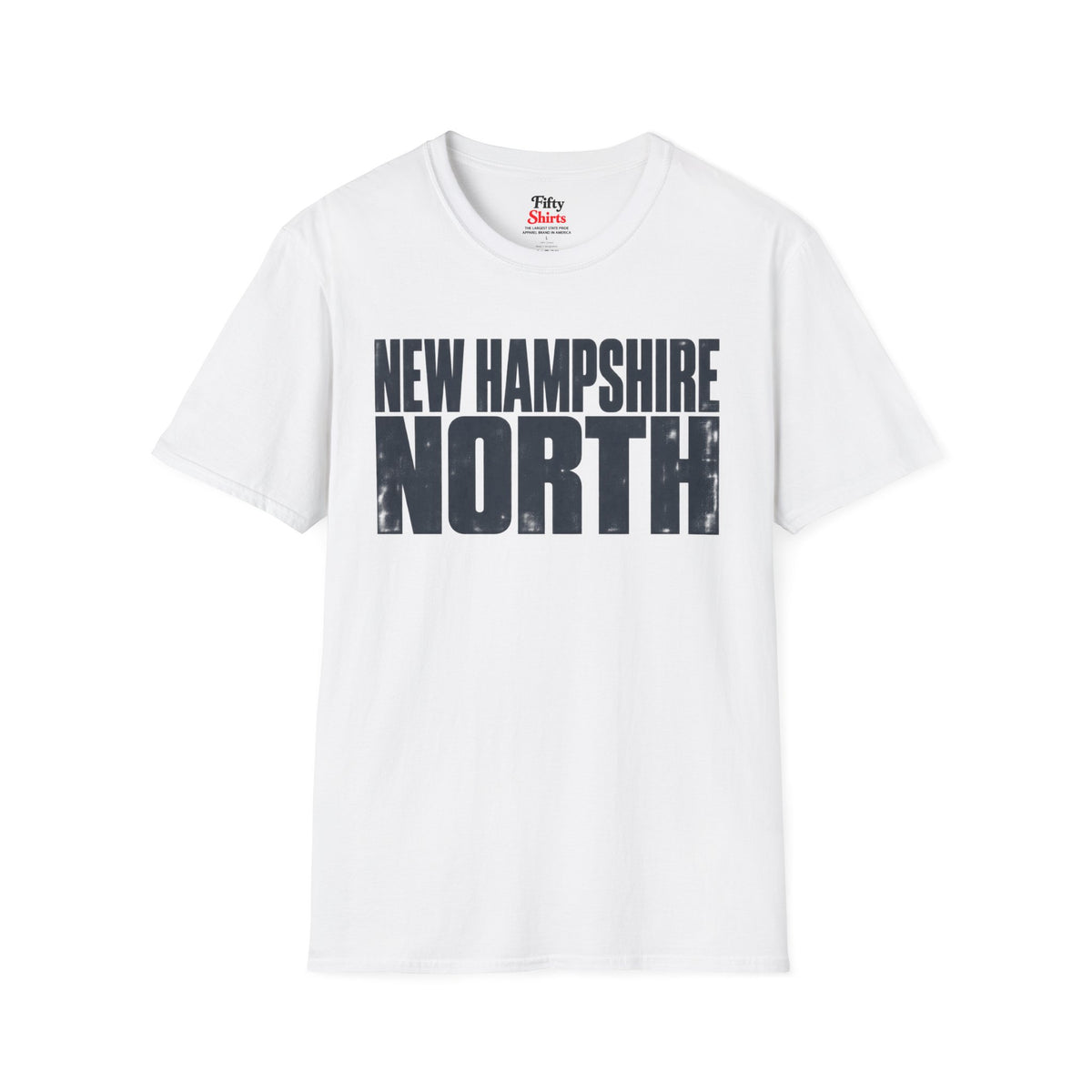 New Hampshire North Unisex Softstyle T Shirt State Name Graphic Tee