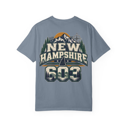 New Hampshire 603 Unisex Comfort Color 1717 Streetwear Graphic Tee