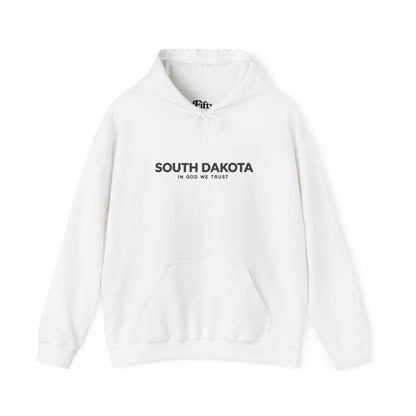 South Dakota All State In God We Trust Unisex Hooded Sweatshirt