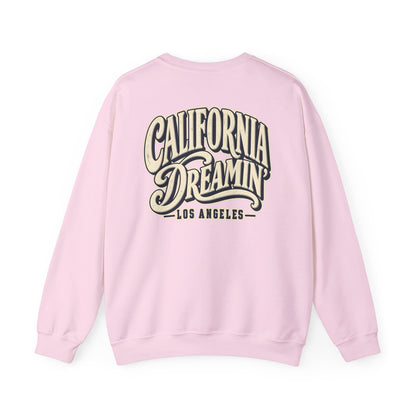 California Dreamin’ Los Angeles Unisex Crewneck Sweatshirt Graphic