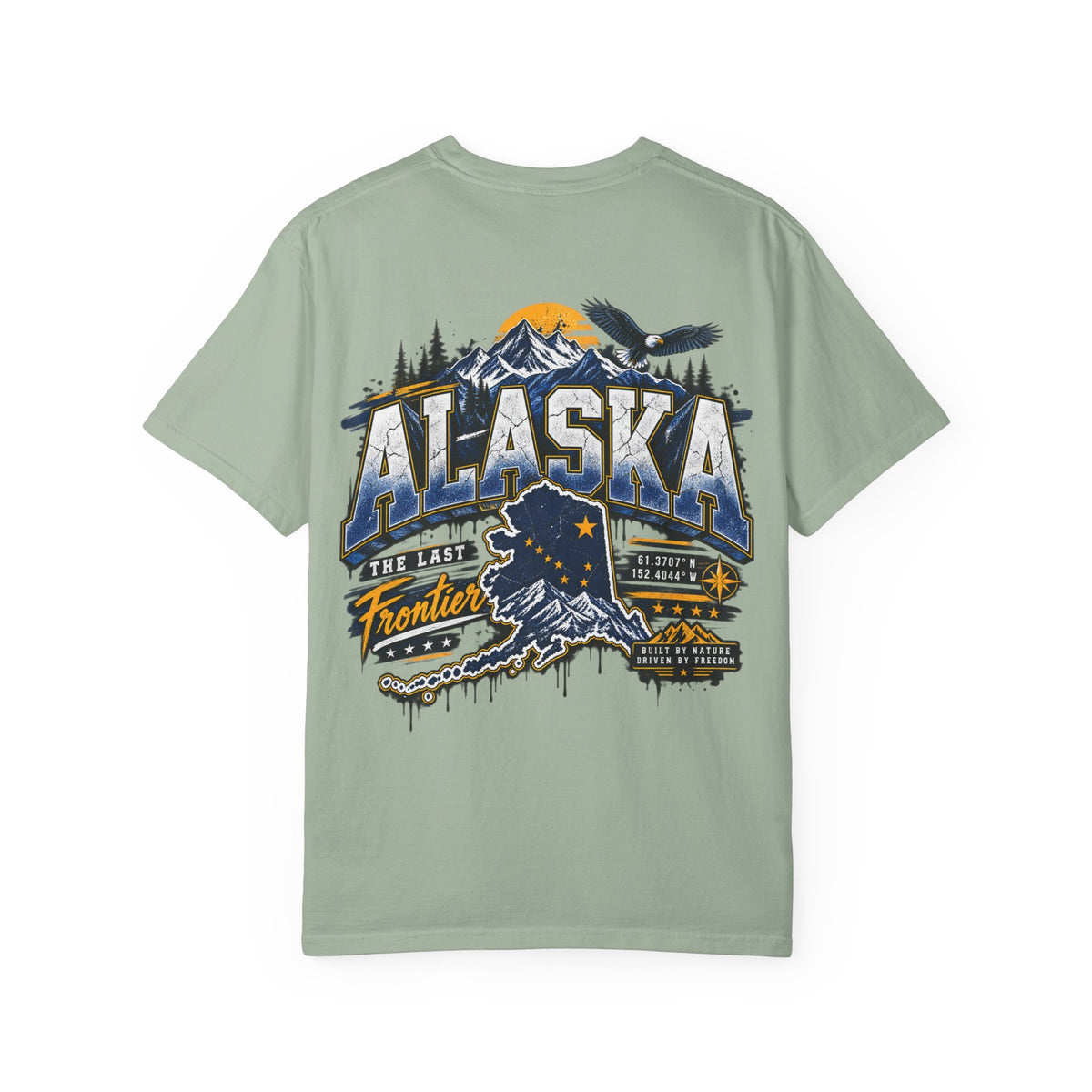 Alaska Street Legacy  Unisex Comfort Color 1717 Streetwear Graphic Tee