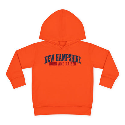 New Hampshire Born and Raised Minimal Heritage Unisex Pullover Fleece Hoodie