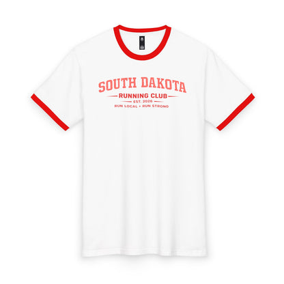 South Dakota Running Club 2026 All State Men's Staple Ringer Tee