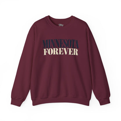 Minnesota Forever Unisex Crewneck Sweatshirt State Name Graphic