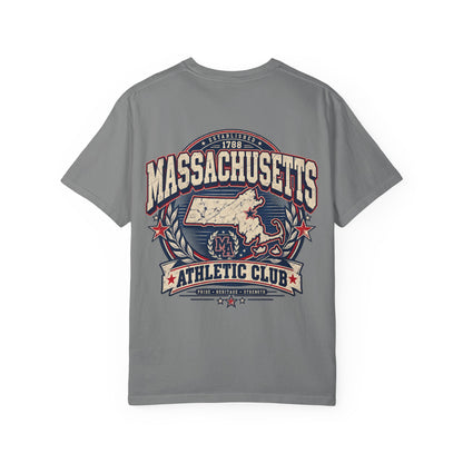 Massachusetts Athletic Club Unisex Comfort Color 1717 Streetwear Graphic Tee