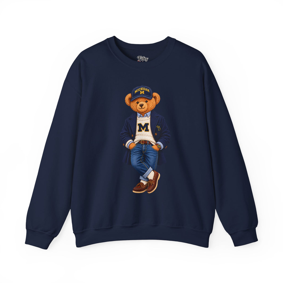 Michigan - Game Day Teddy Bear Sweatshirt