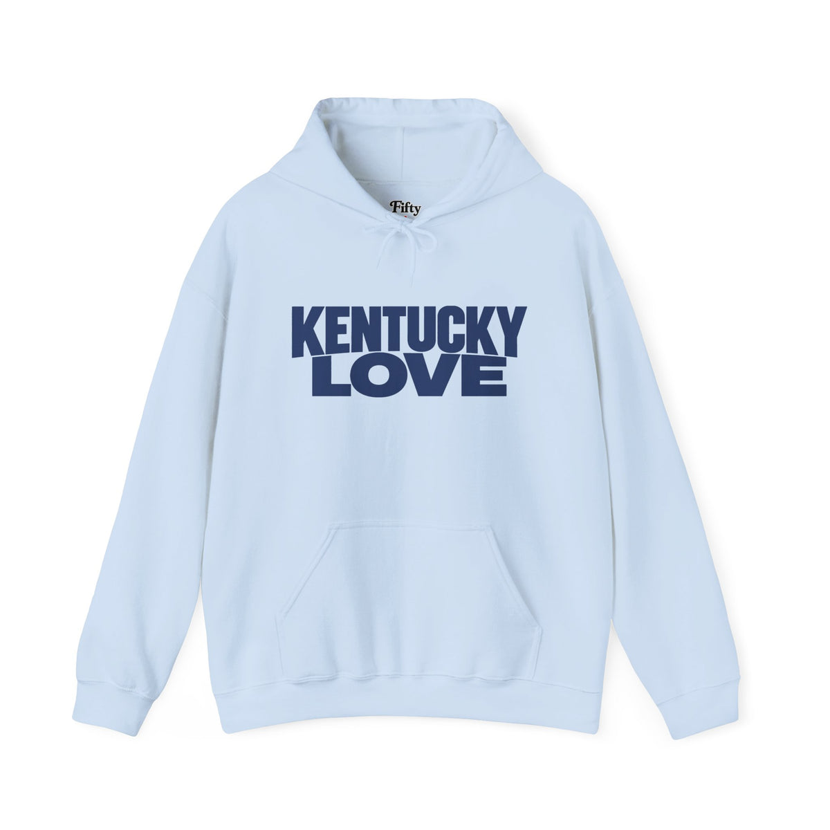 Kentucky Love Unisex Hoodie State Name Graphic