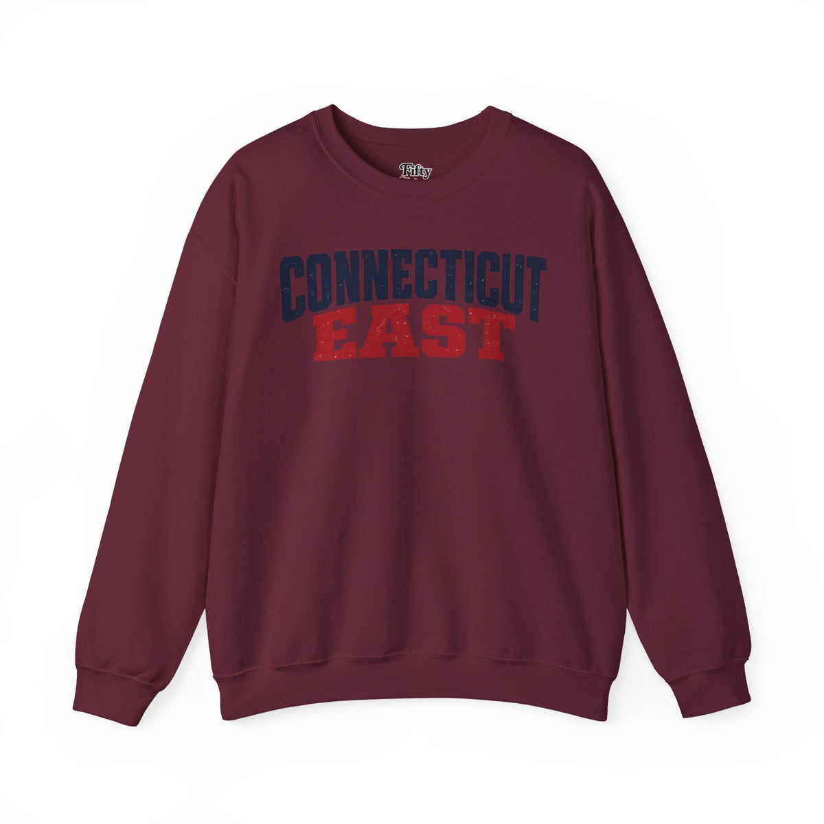 Connecticut East Unisex Crewneck Sweatshirt State Name Graphic