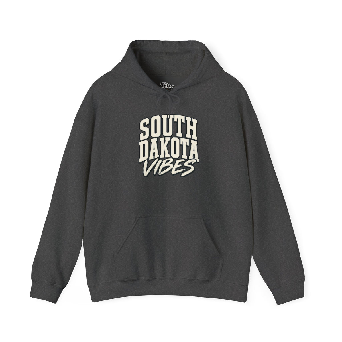 South Dakota Vibes Unisex Hoodie State Name Graphic