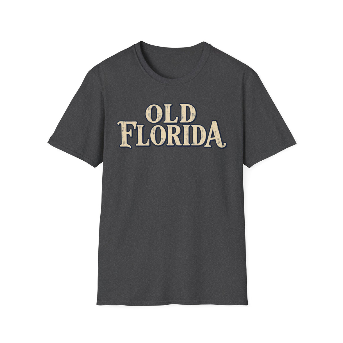 Old Florida Unisex Softstyle T Shirt State Name Graphic Tee