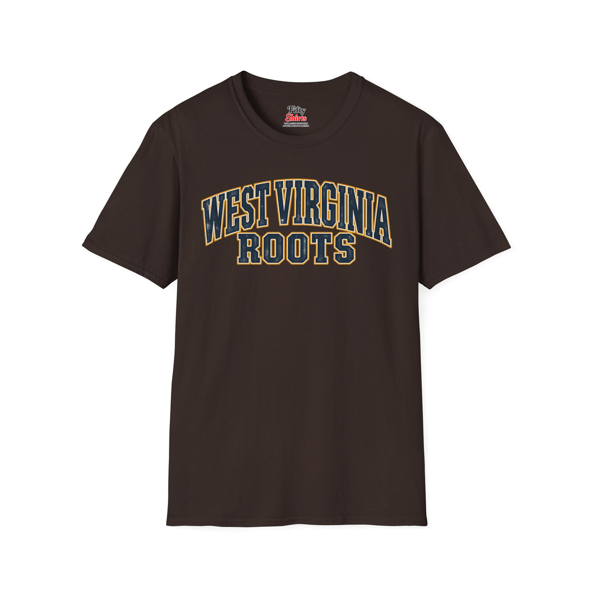 West Virginia Roots Unisex Softstyle T Shirt State Name Graphic Tee
