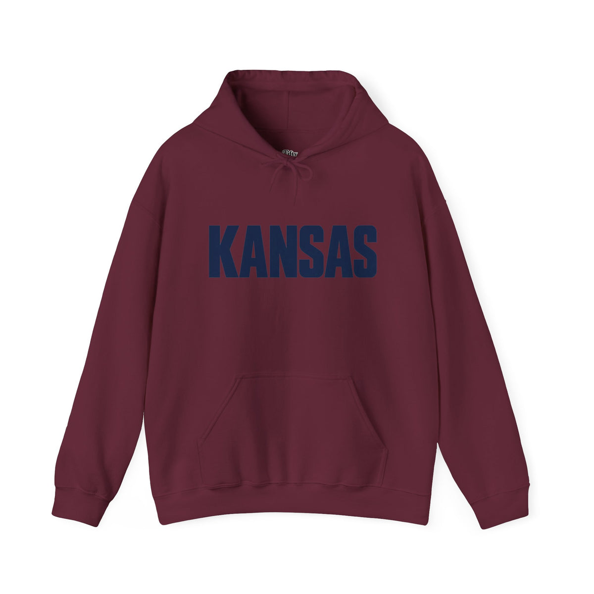 Kansas Unisex Hoodie State Name Graphic