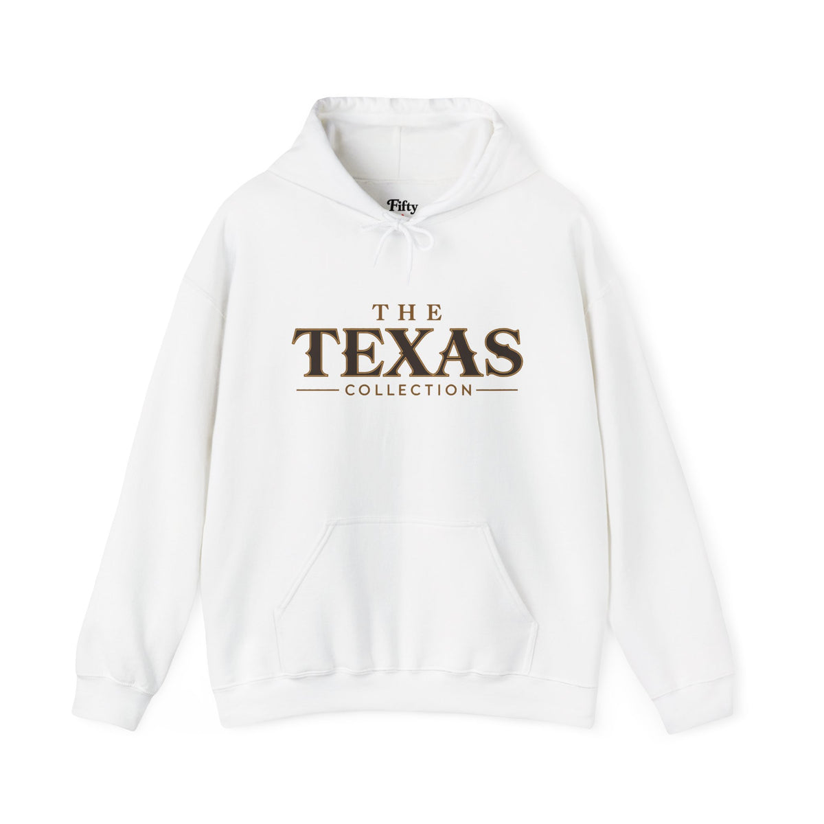 The Texas Collection Unisex Hoodie State Name Graphic