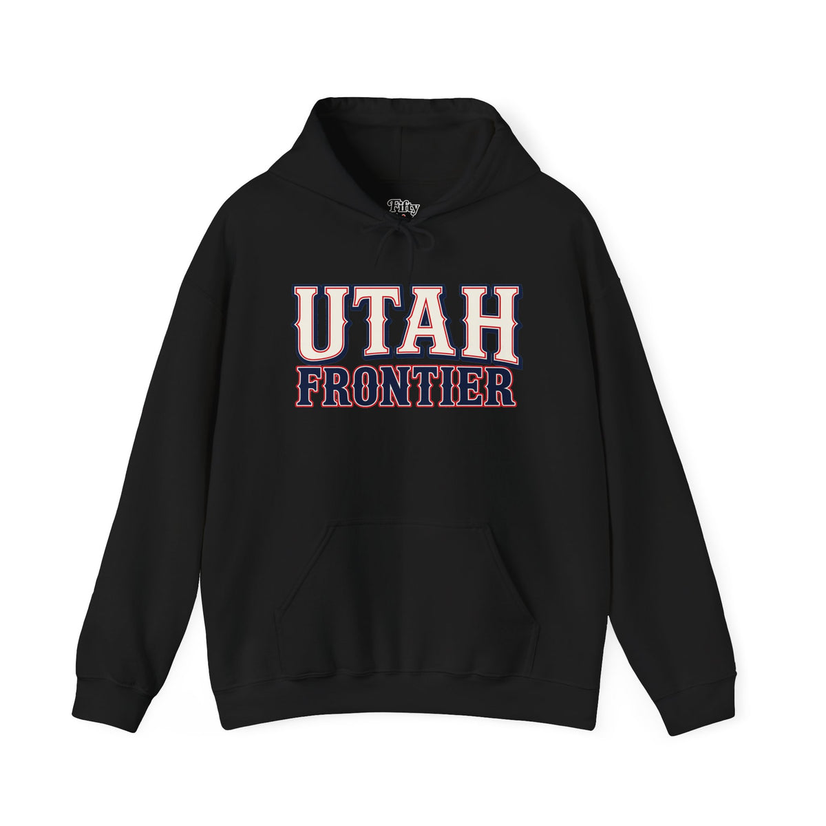 Utah Frontier Unisex Hoodie State Name Graphic