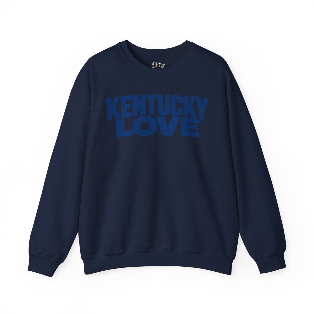 Kentucky Love Unisex Crewneck Sweatshirt State Name Graphic