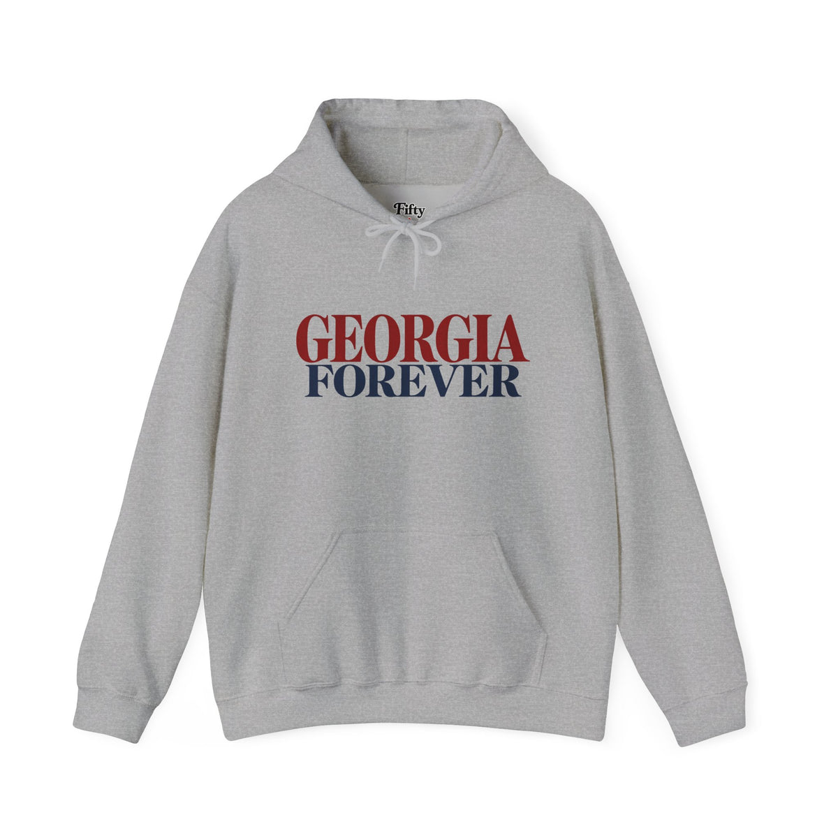 Georgia Forever Unisex Hoodie State Name Graphic