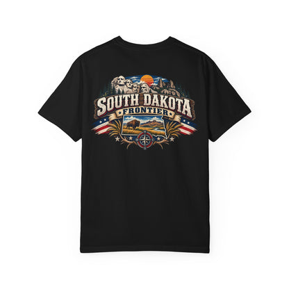 South Dakota Frontier Unisex Comfort Color 1717 Streetwear Graphic Tee