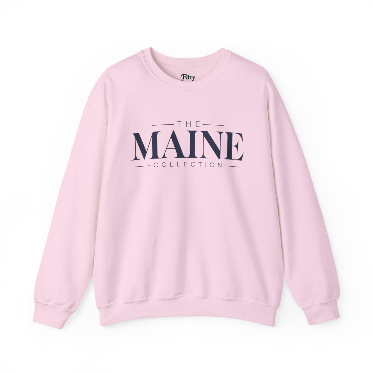 The Maine Collection Unisex Crewneck Sweatshirt State Name Graphic