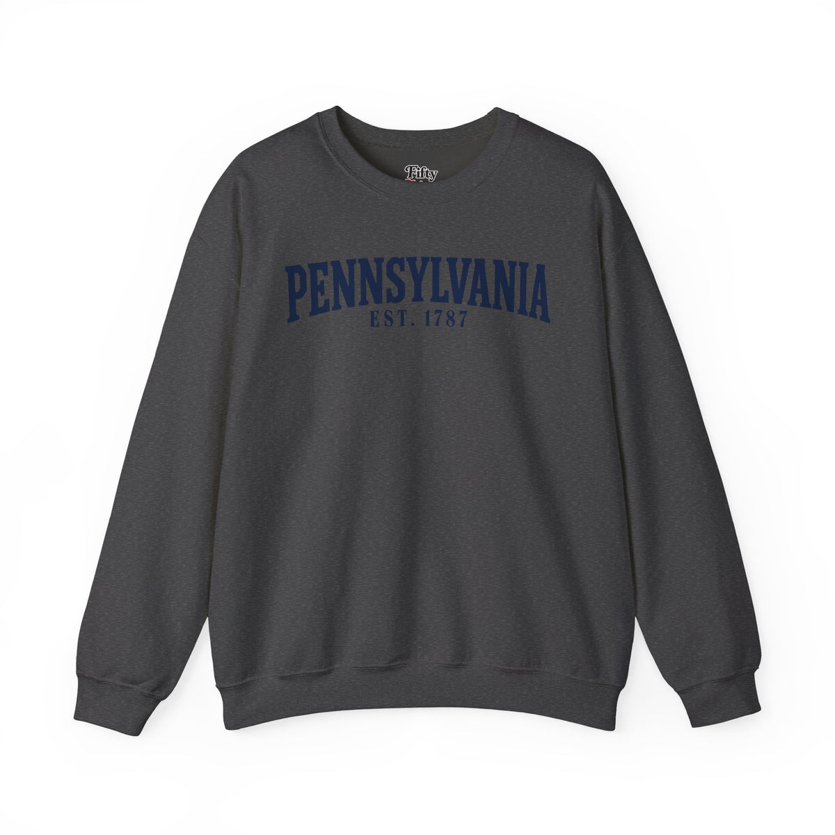 Pennsylvania EST 1787 Unisex Crewneck Sweatshirt State Name Graphic