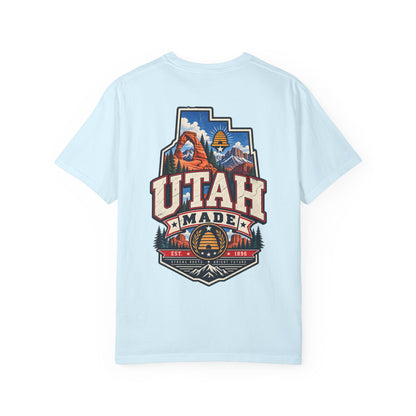 Utah Made Unisex Comfort Color 1717 Streetwear Graphic Tee