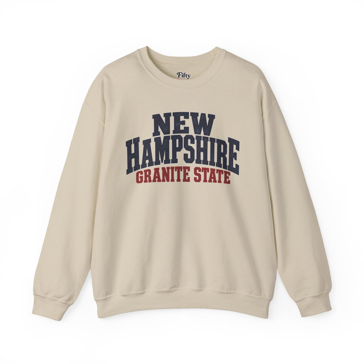 New Hampshire Granite State Unisex Crewneck Sweatshirt State Name Graphic