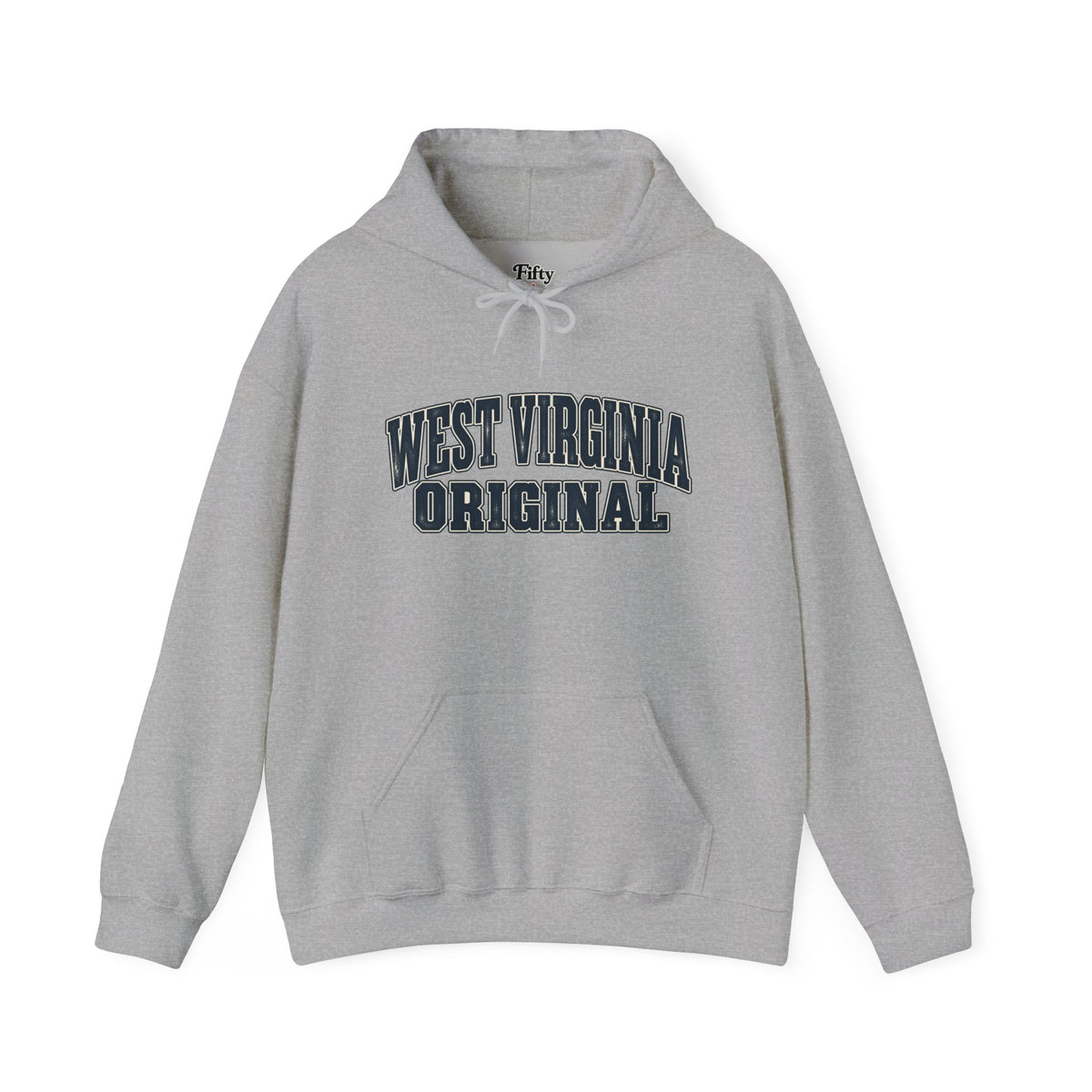 West Virginia Original Unisex Hoodie State Name Graphic