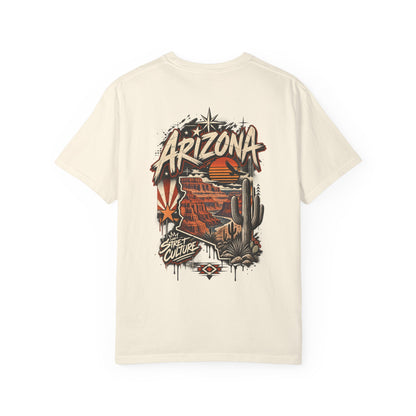 Arizona Street Culture  Unisex Comfort Color 1717 Streetwear Graphic Tee