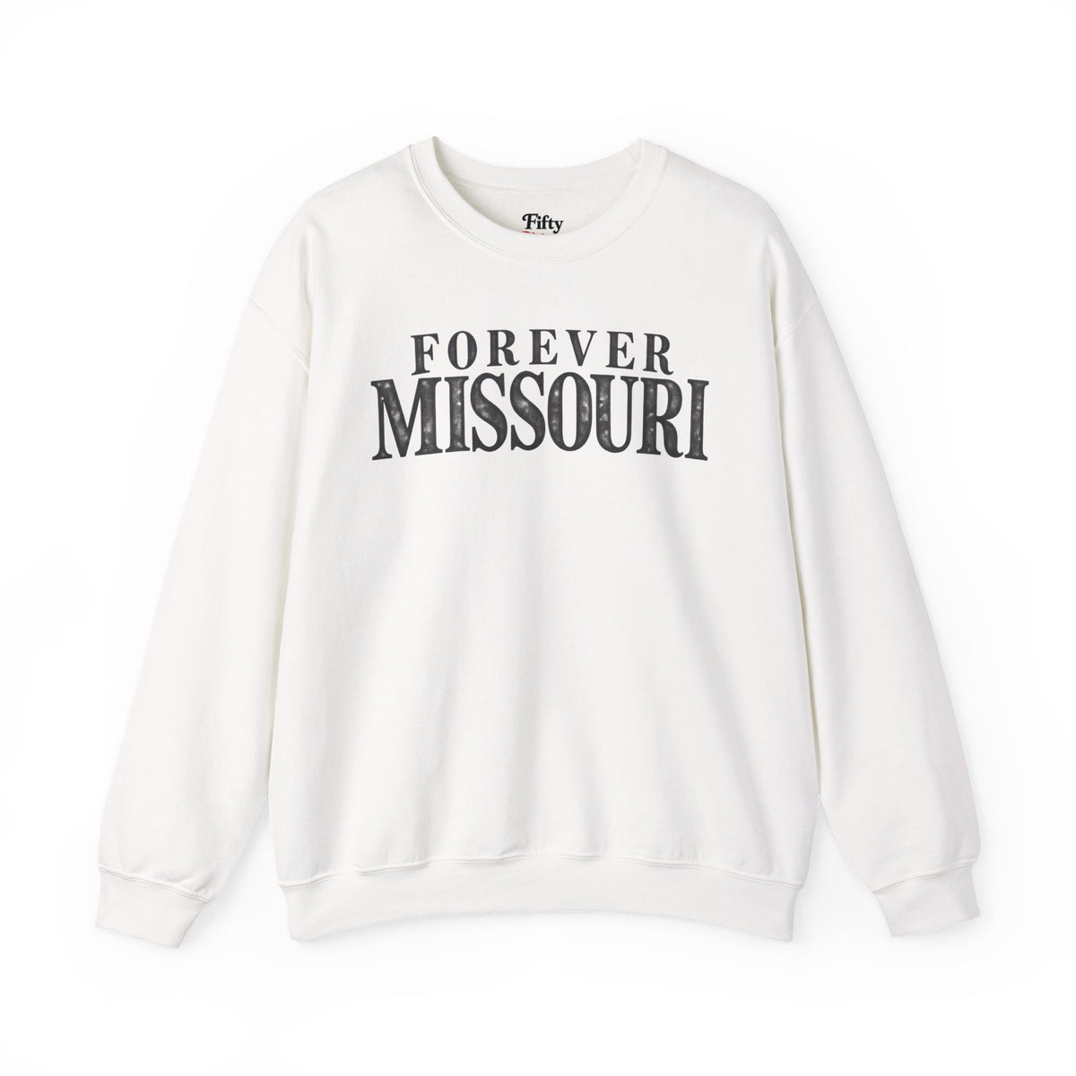 Forever Missouri Unisex Crewneck Sweatshirt State Name Graphic