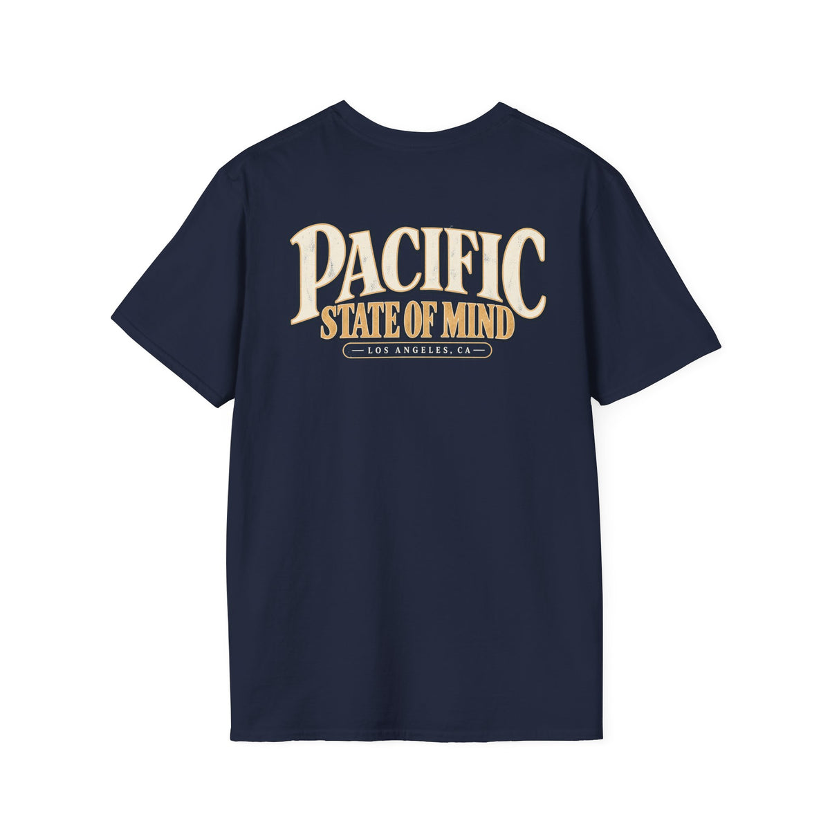 Pacific State Of Mind Los Angeles Unisex Softstyle Graphic Tee