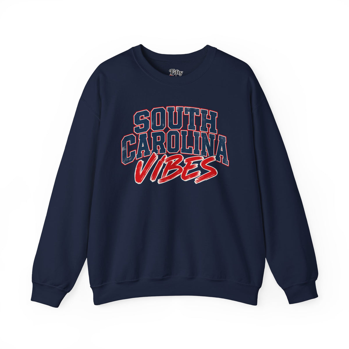 South Carolina Vibes Unisex Crewneck Sweatshirt State Name Graphic