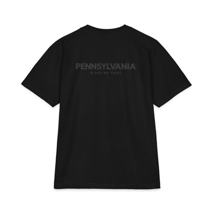 Pennsylvania All State In God We Trust Unisex Max Heavyweight Short Sleeve