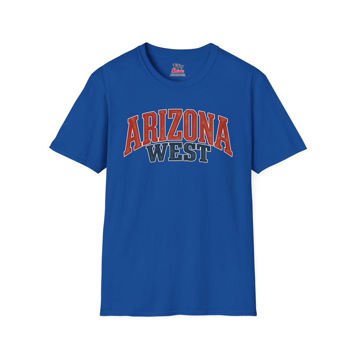 Arizona West Unisex Softstyle T Shirt State Name Graphic Tee