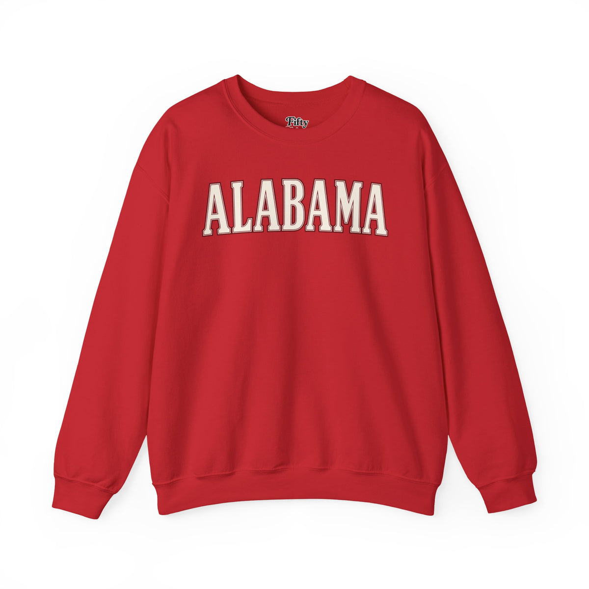 Alabama Unisex Crewneck Sweatshirt State Name Graphic