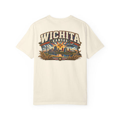Wichita Kansas Unisex Comfort Color 1717 Streetwear Graphic Tee