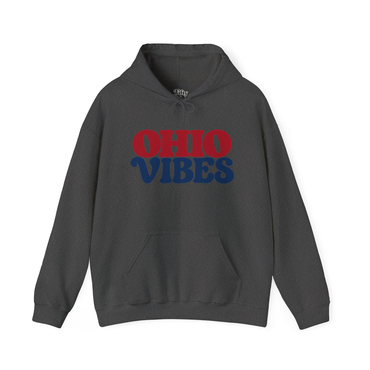 Ohio Vibes Unisex Hoodie State Name Graphic