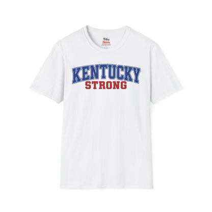 Kentucky Strong Unisex Softstyle T Shirt State Name Graphic Tee