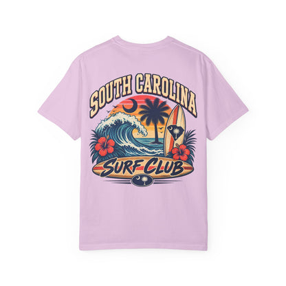 South Carolina Surf Club Unisex Comfort Color 1717 Streetwear Graphic Tee