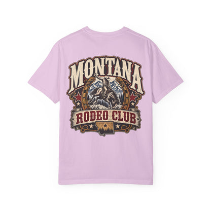 Montana Rodeo Club Unisex Comfort Color 1717 Streetwear Graphic Tee