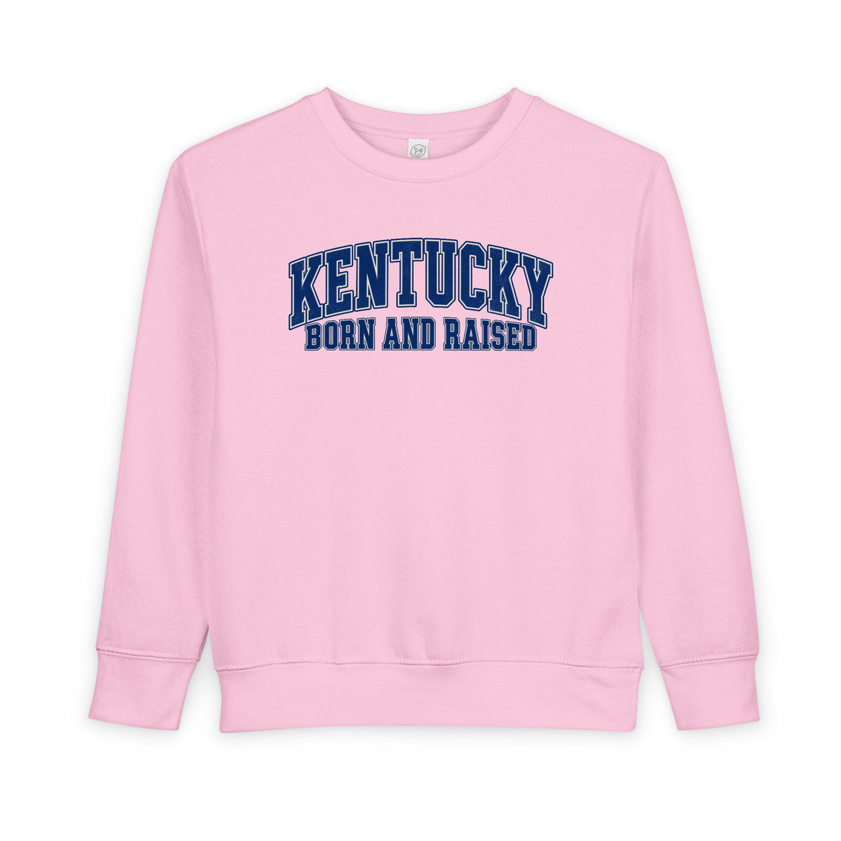 Kentucky Born and Raised Classic Collegiate Unisex Toddler Sweatshirt