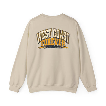 West Coast Forever Los Angeles Unisex Crewneck Sweatshirt Graphic