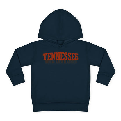 Tennessee Born and Raised Vintage Country Style Unisex Toddler Pullover Fleece Hoodie