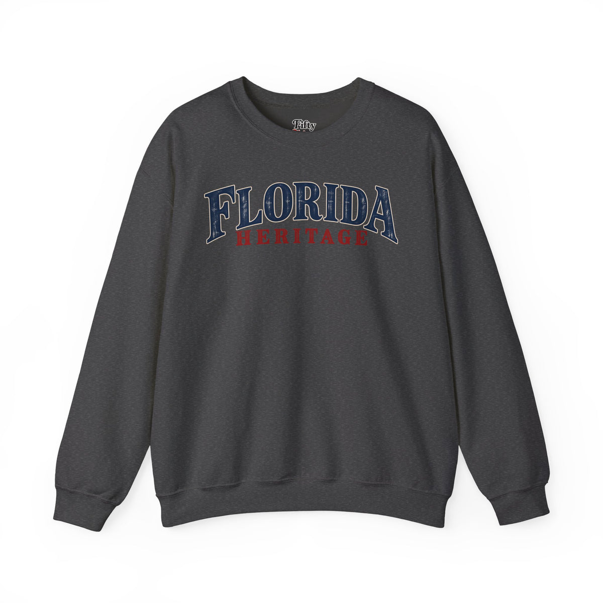 Florida Heritage Unisex Crewneck Sweatshirt State Name Graphic