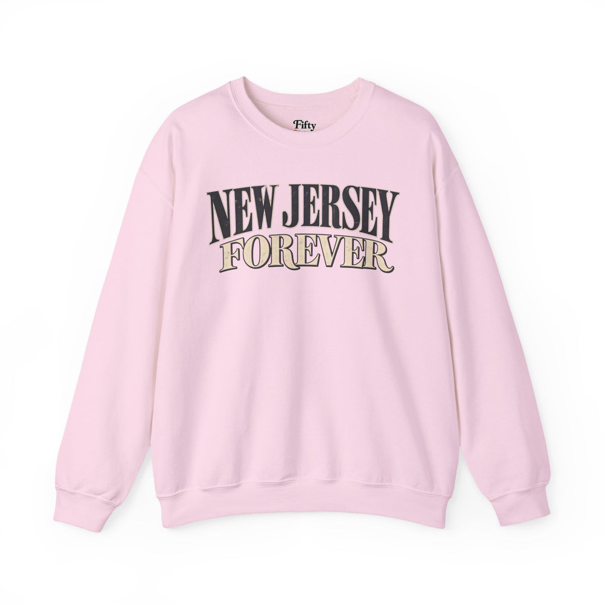 New Jersey Forever Unisex Crewneck Sweatshirt State Name Graphic