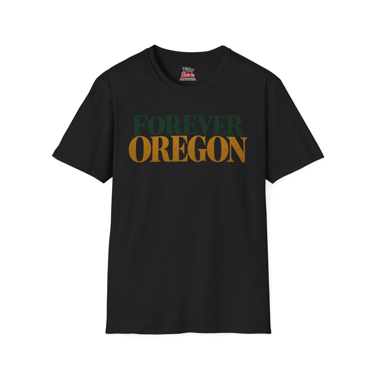 Forever Oregon Unisex Softstyle T Shirt State Name Graphic Tee